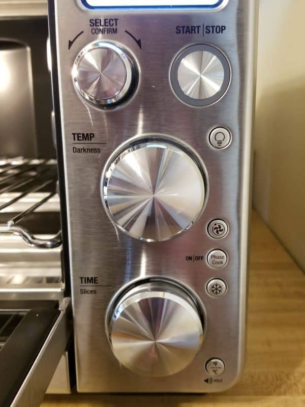 breville smart oven buttons