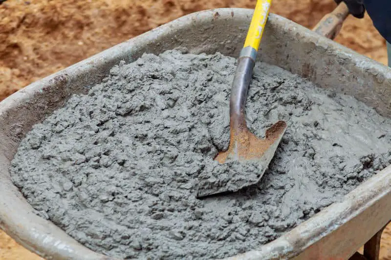 wheelbarrow full of concrete mix - how much concrete can you get or mix in a wheelbarrow