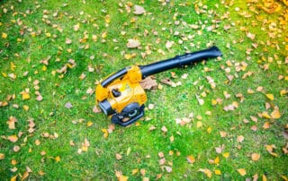 Image of a leaf blower - why are gardening tools so loud